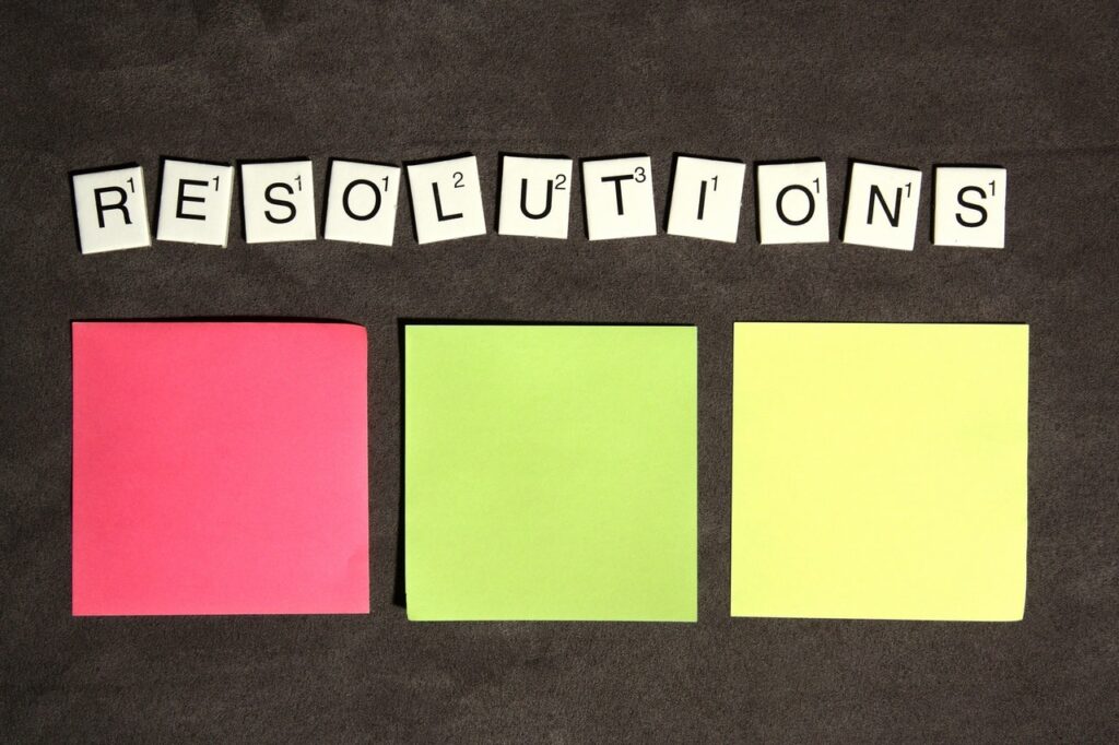 Resolutions - Scrabble